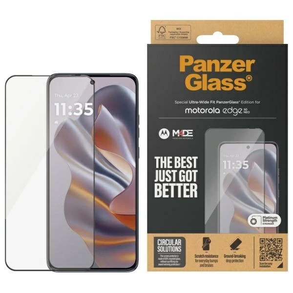„Panzer Glass“ „PanzerGlass Motorola edge 50 Neo“ ekrano apsauga, itin plataus kampo, 6595