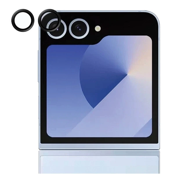 Panzer Glass SAFE by PanzerGlass fotoaparato dangtelis Samsung Galaxy Z Flip6 - su juodu rėmeliu