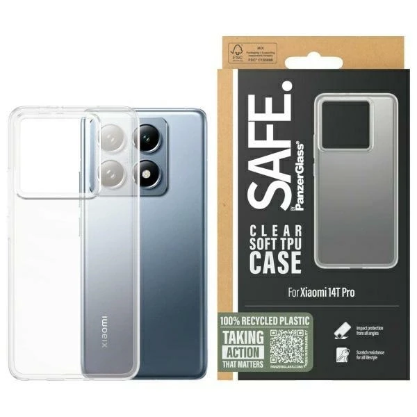 Panzer Glass SAFE iš PanzerGlass Xiaomi 14T Pro Hardcase skaidrus SARTPUCG58319