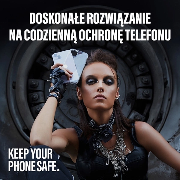 Panzer Glass SAFE by PanzerGlass recycled TPU Apple iPhone 15 Pro - dėklas telefonui skaidrus