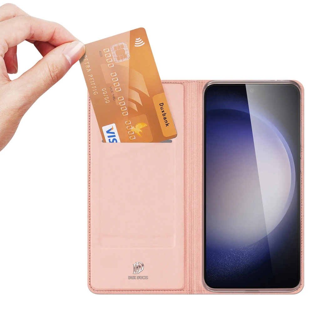 Dėklas Dux Ducis Skin Pro Samsung S711 S23 FE rožinio aukso
