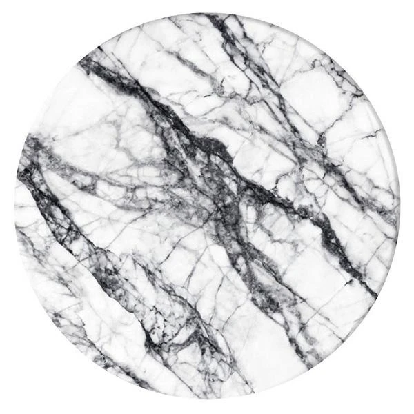 Popsockets PopGrip Basic Mobile telefono laikiklis (Baltas Stone Marble)