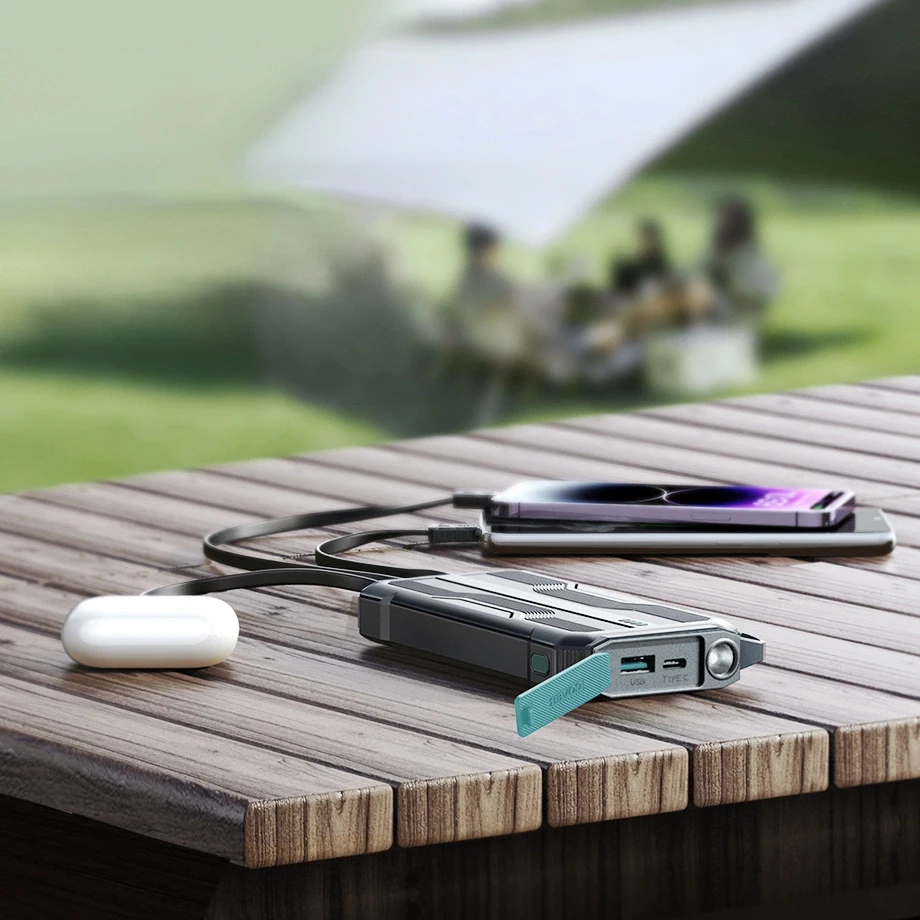 Power Bank Joyroom JR-L016, 2.4A 10000mAh (juoda)