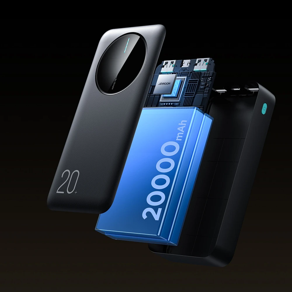 Išorinė baterija Power Bank Joyroom JR-PBF14 20000mAh juoda
