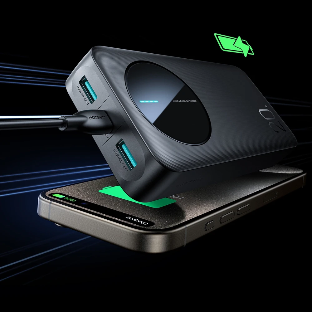 Išorinė baterija Power Bank Joyroom JR-PBF14 20000mAh juoda