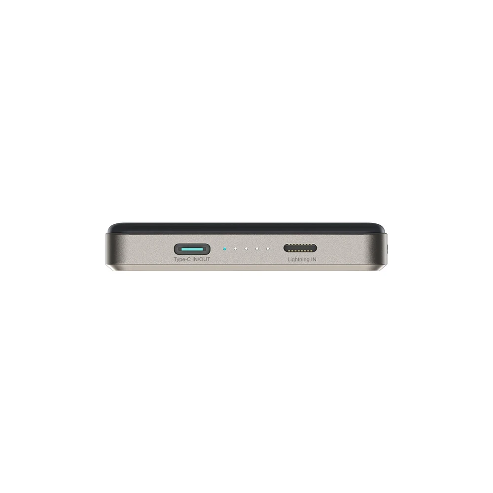 Joyroom JR-PBM08 Pro 10000mAh itin plona išorinė baterija – titano spalvos