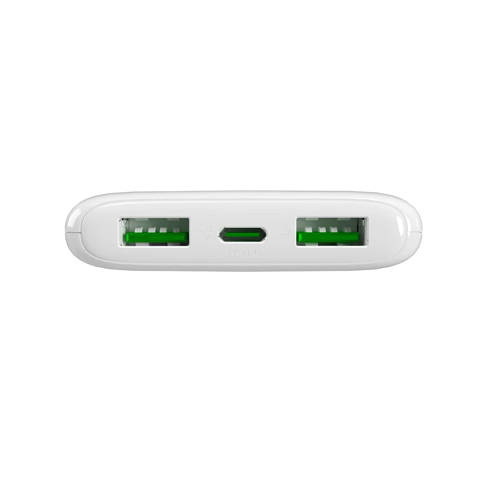 Powerbank Puro DAILY 10 PLUS 10000mAh 2x USBA / 1x USB-C 22,5W - balta