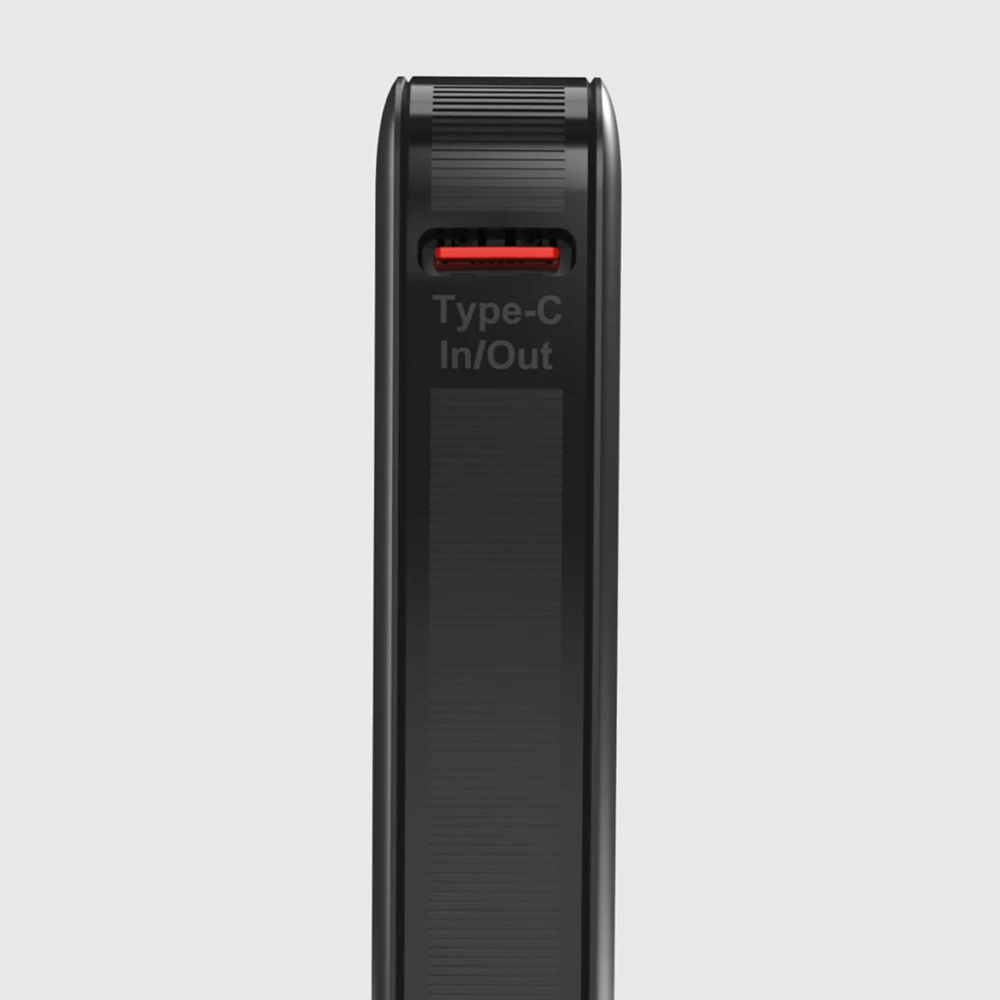 Powerbank SBS NanoTube 5000 mAh High-Density - juodos spalvos