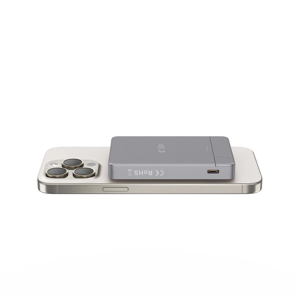 Powerbank Tech-Protect PB14 LifeMag MagSafe 5000 mAh - pilka