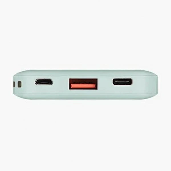 UNIQ Powerbank Fuele mini 8000mAh USB-C 18W PD Fast charge žalios spalvos