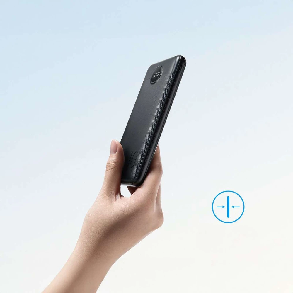 Powerbank Veger L10S (W1105PD) PD QC3.0 2A 20W 10000 mAh juodas