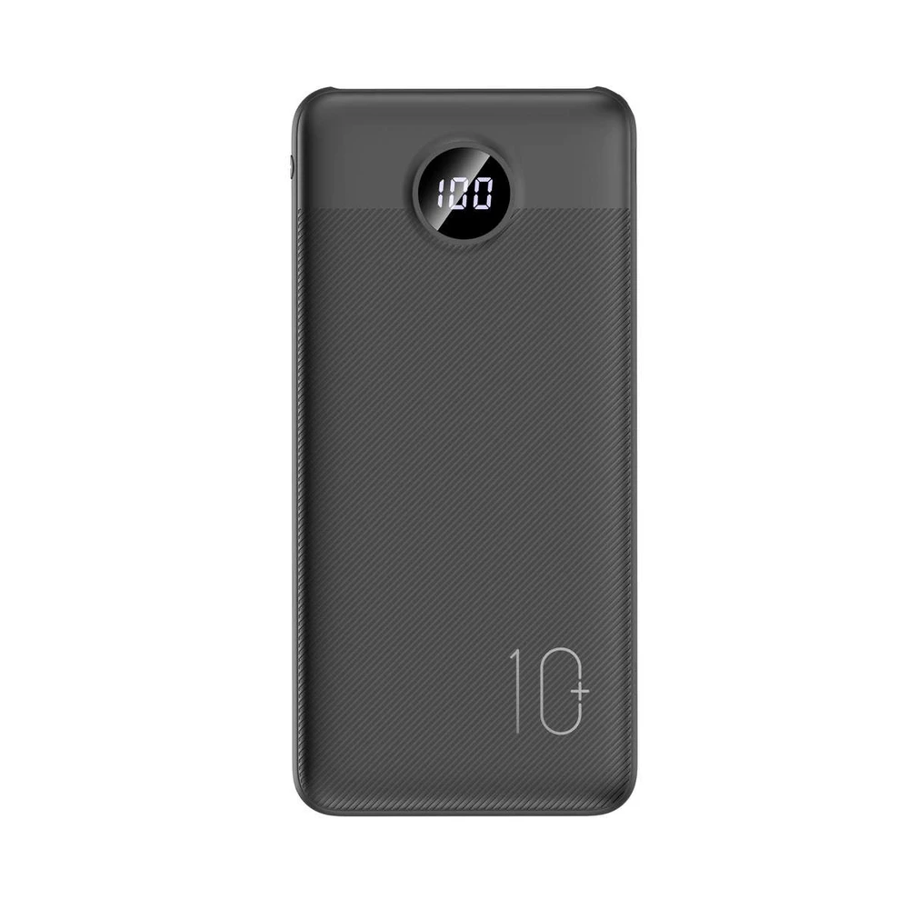 Powerbank Veger L10S (W1105PD) PD QC3.0 2A 20W 10000 mAh juodas