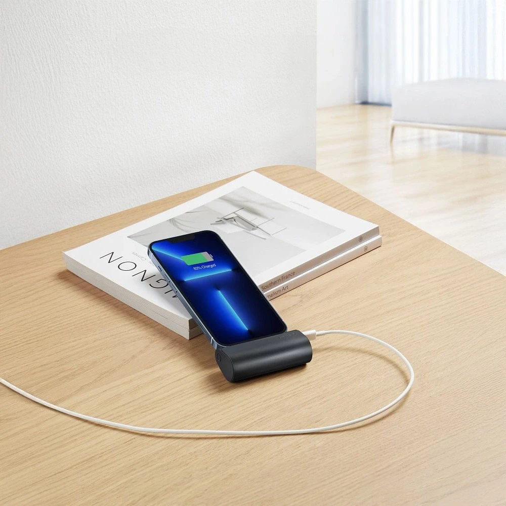 Išorinė baterija POWER BANK VEGER PlugOn (W0556P) lightning 5000mAh (20W) juoda