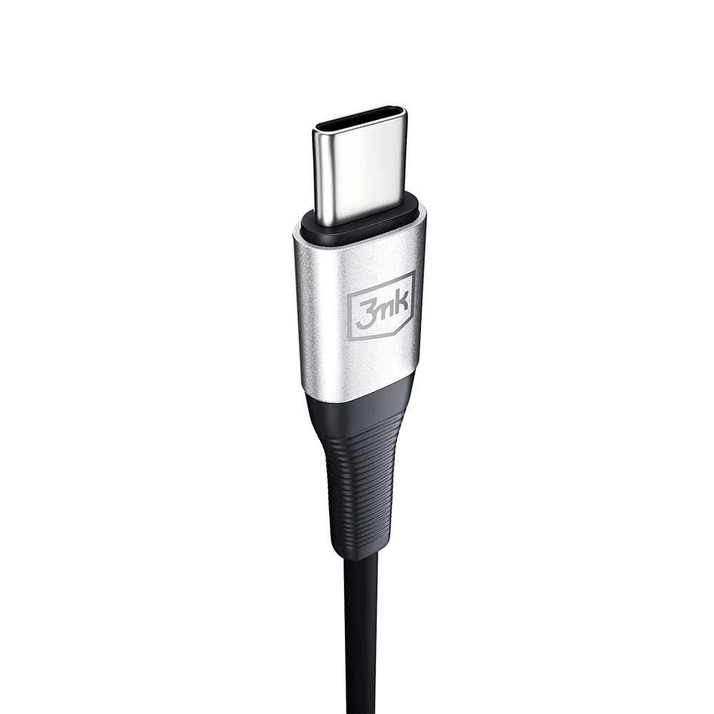 3MK AUX kabelis USB-C – 3,5 mm lizdas 1 m