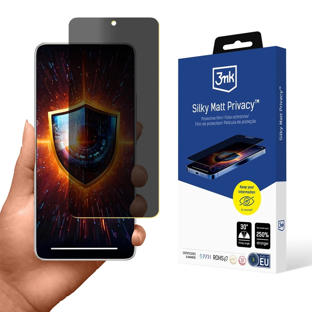 3Mk apsauga „Redmi Note 14 5G“ – 3mk šilkinis matinis privatumas