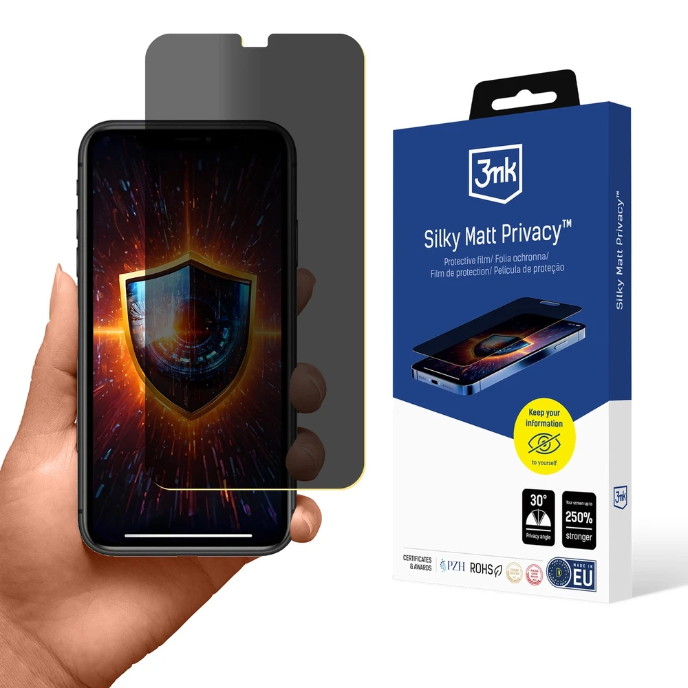 Apple iPhone 11 – 3mk Silky Matt Privatumas