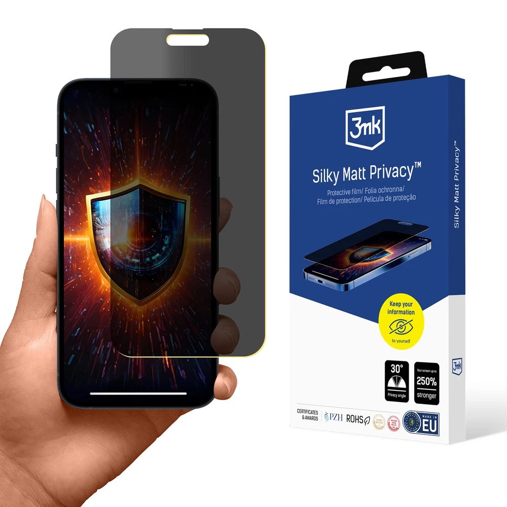 Apple iPhone 15 Pro Max – 3mk Silky Matt privatumas