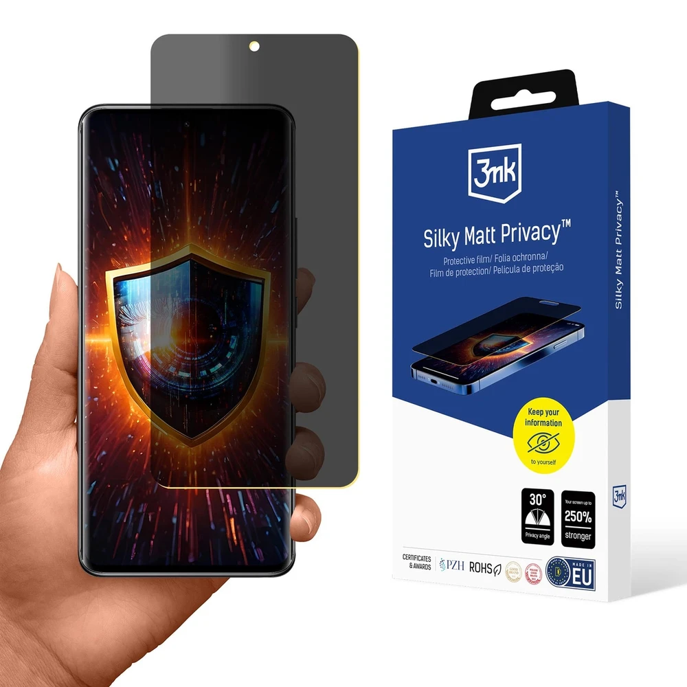 3Mk apsauga Redmi Note 14 Pro+ – 3mk Silky Matt privatumas