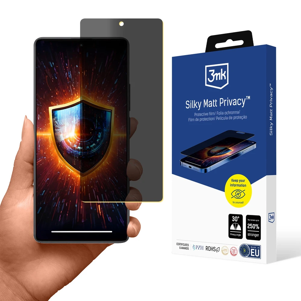 3Mk apsauga „Redmi Note 13 Pro 4G“ – 3mk šilkinis matinis privatumas