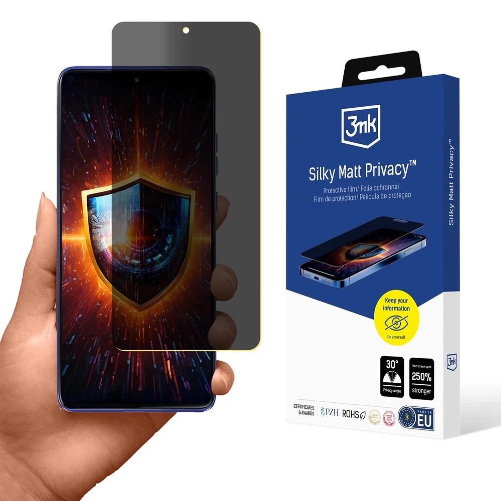 3Mk apsauga Motorola Edge 60 rašikliui – 3mk šilkinis matinis Privatumas