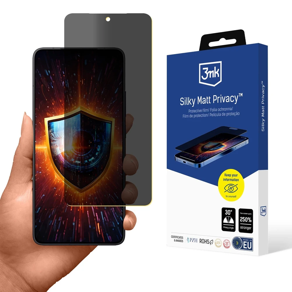 3Mk apsauga POCO F7 Pro/F7 Ultra - 3mk šilkiniai matiniai privatumo efektai