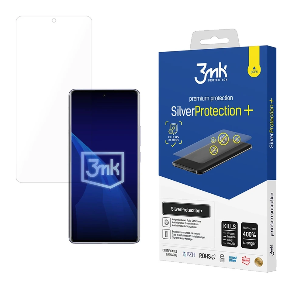 3Mk apsauga „Redmi Note 14 Pro 4G“ – 3mk sidabrinė apsauga+