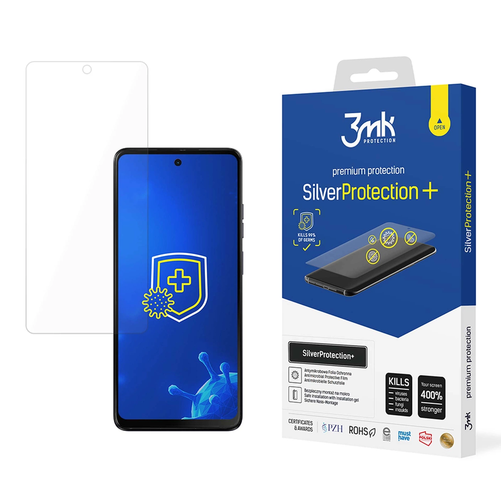 3Mk apsauga Motorola Moto G04s – 3mk sidabrinė apsauga+