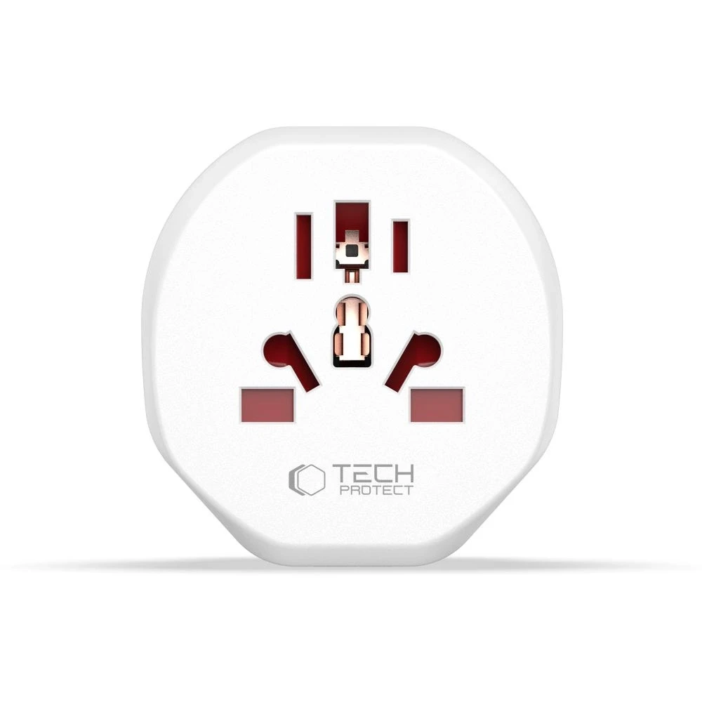 TECH-PROTECT UNIVERSAL TRAVEL ADAPTER FROM EU Baltas