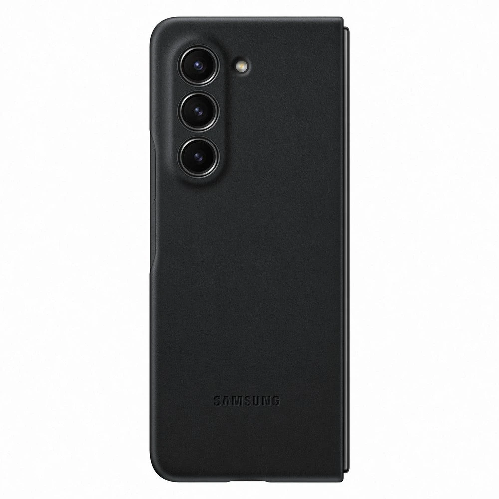 Dėklas „Samsung Galaxy Fold5 Eco“ odinis dangtelis iš grafito
