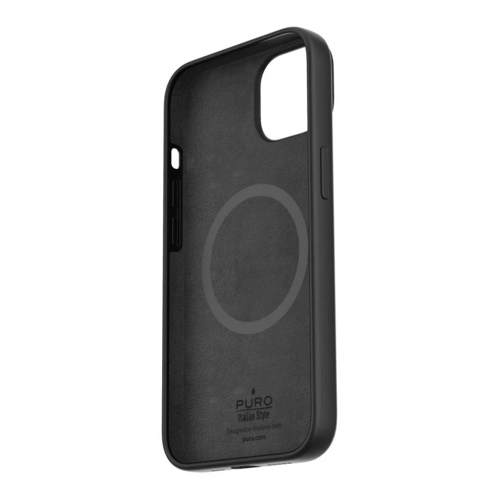 SBS Dėklas PURO skirtas iPhone 14 Pro Max, magsafe, juodas / IPC14P67ICONMAGBLK