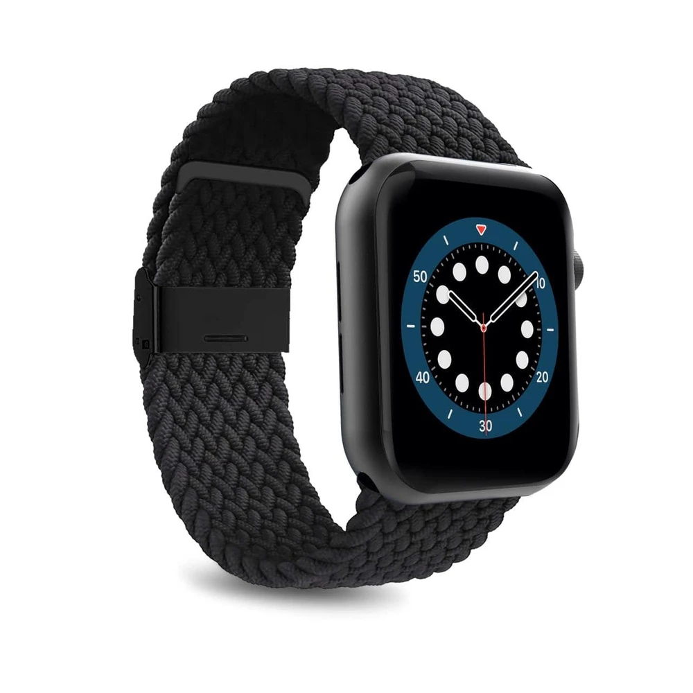 Išmaniojo laikrodžio Apple Watch 1/2/3/4/5/6/SE dirželis, Juodos spalvos, 42/44mm