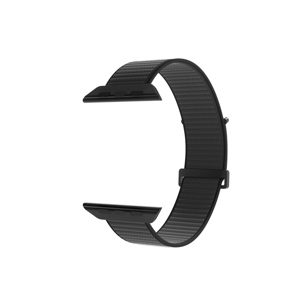 Puro ''SPORT'' nylon apyrankė Apple Watch 42-44-45-49mm. juodos spalvos