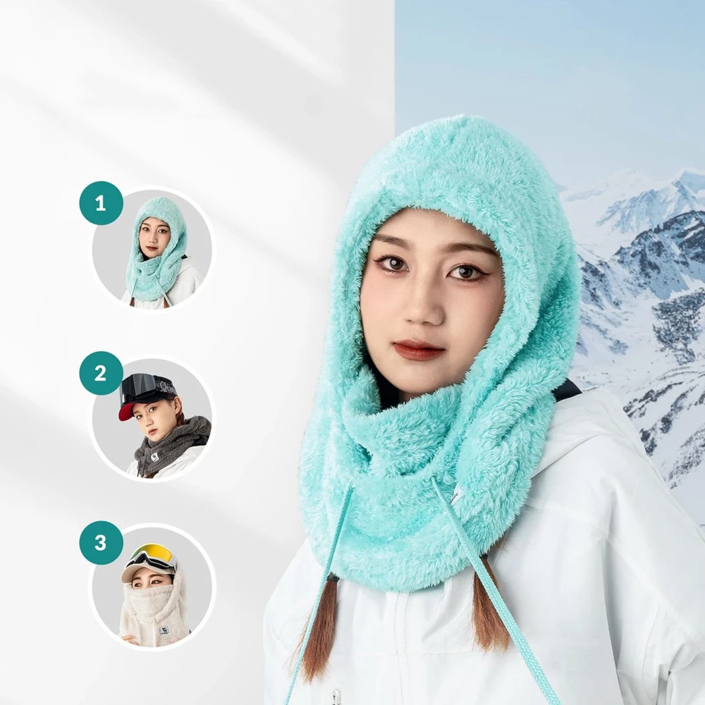Qunature Arctic Velvet Ski Balaclava Size M – Mint
