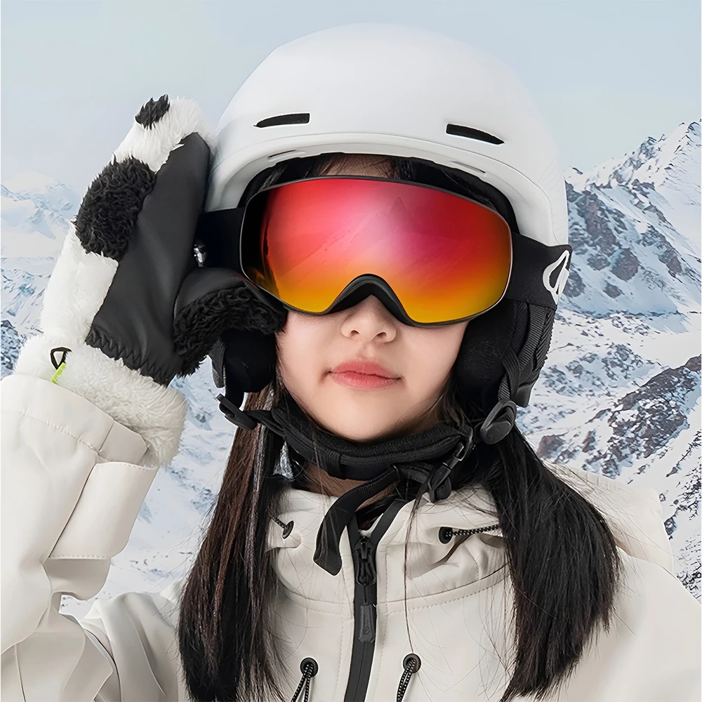 Qunature Juodas Ski Goggles Kids (Size M/L) – Juodas
