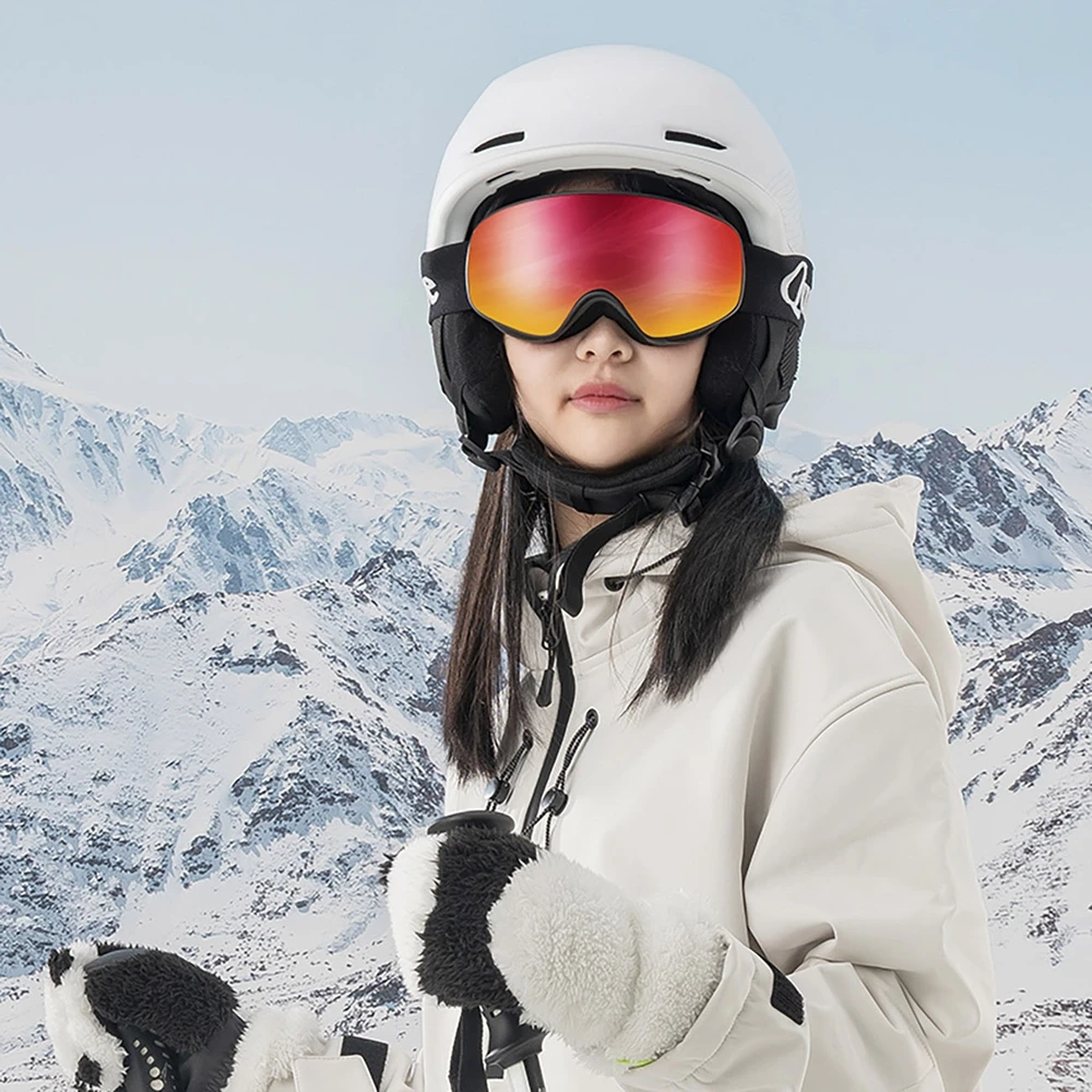 Qunature Juodas Ski Goggles Kids (Size M/L) – Juodas