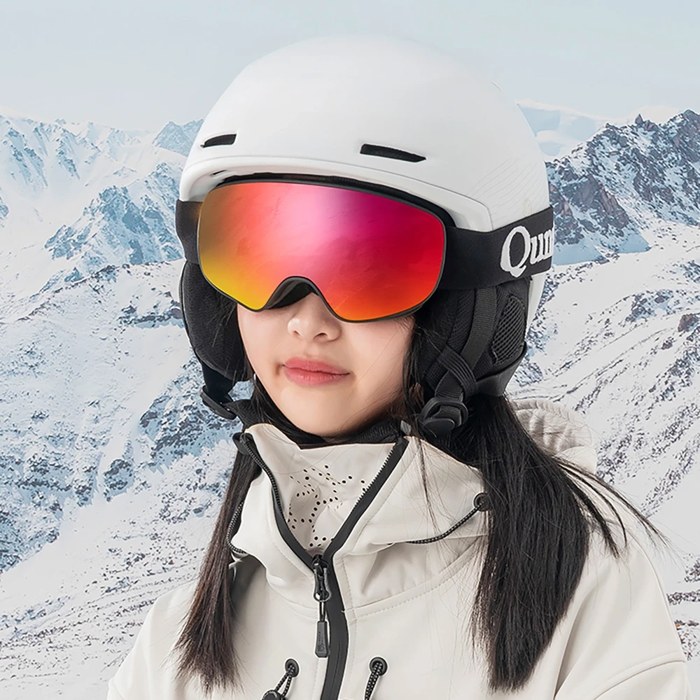 Qunature Juodas Ski Goggles Kids (Size M/L) – Juodas