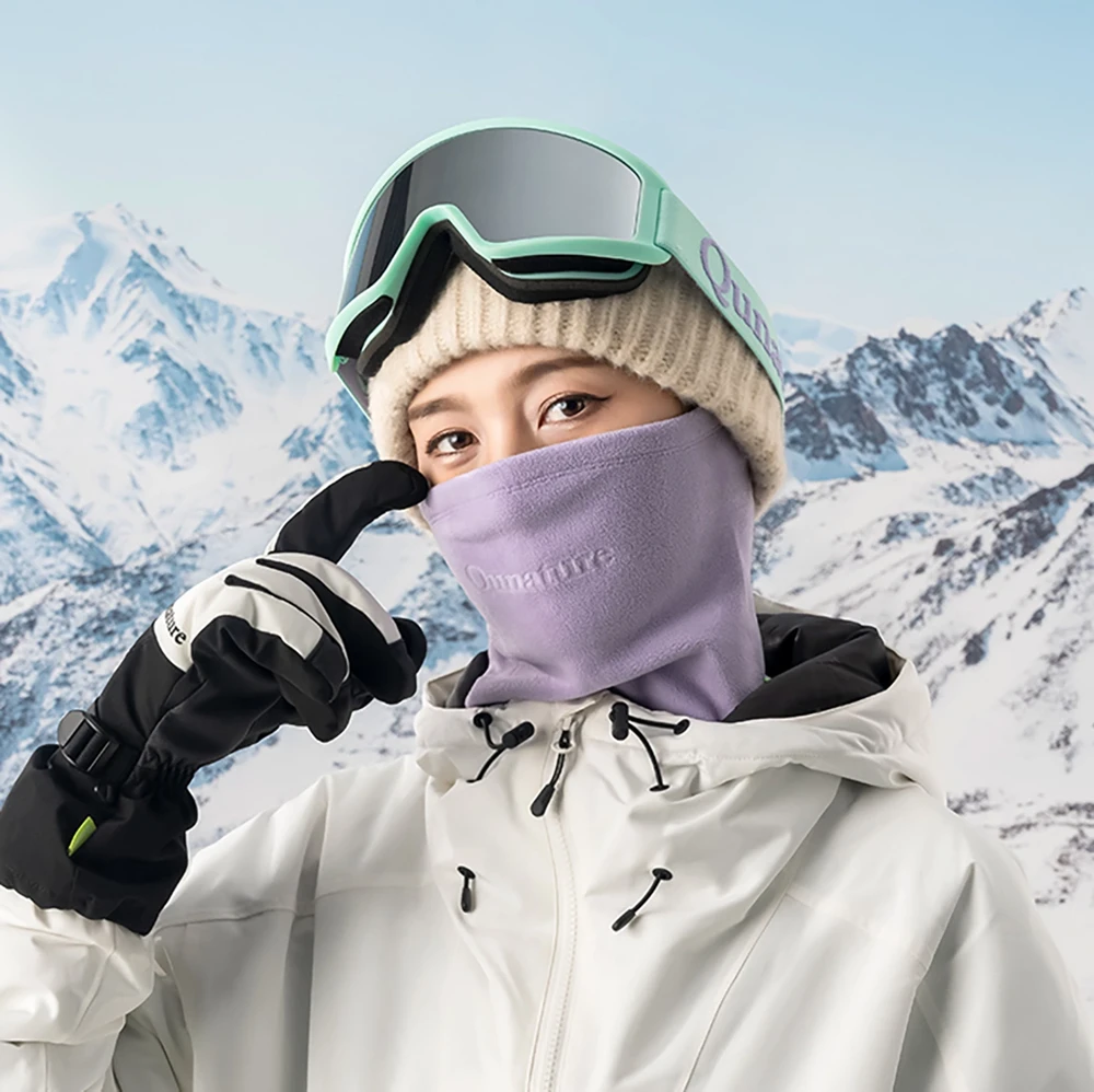Qunature Oli ski scarf dydis L - pink