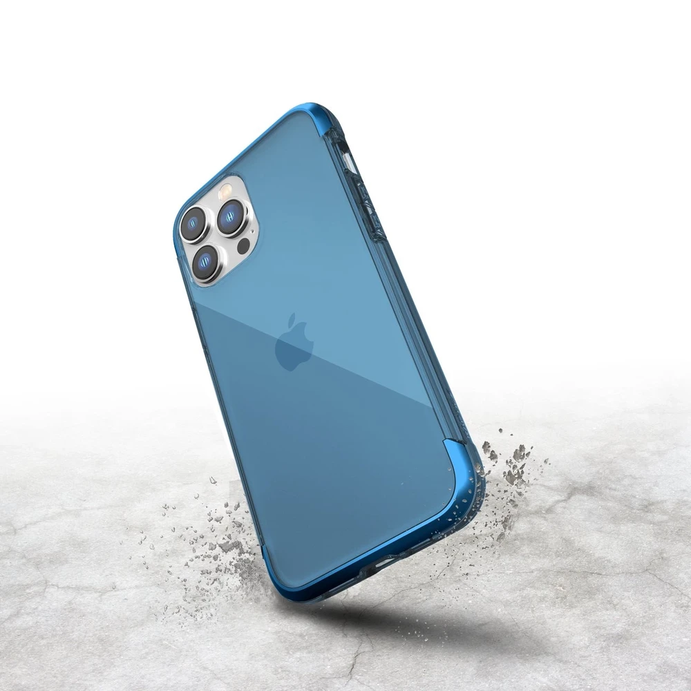 Raptic X-Doria Air Apple iPhone 14 Pro armored dėklas telefonui mėlynos spalvos