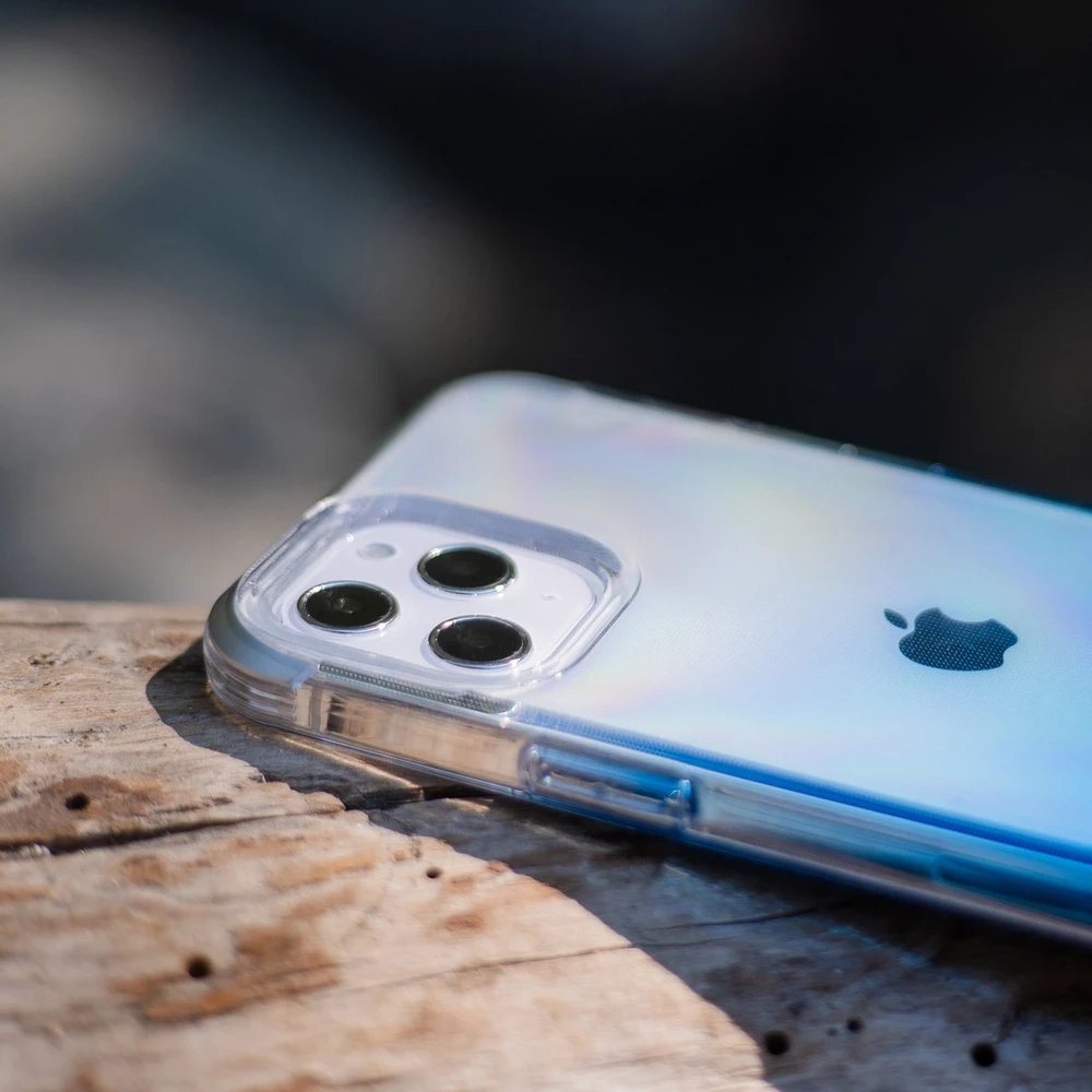 Raptic X-Doria Air Apple iPhone 14 Plus armored dėklas telefonui sidabrinės spalvos