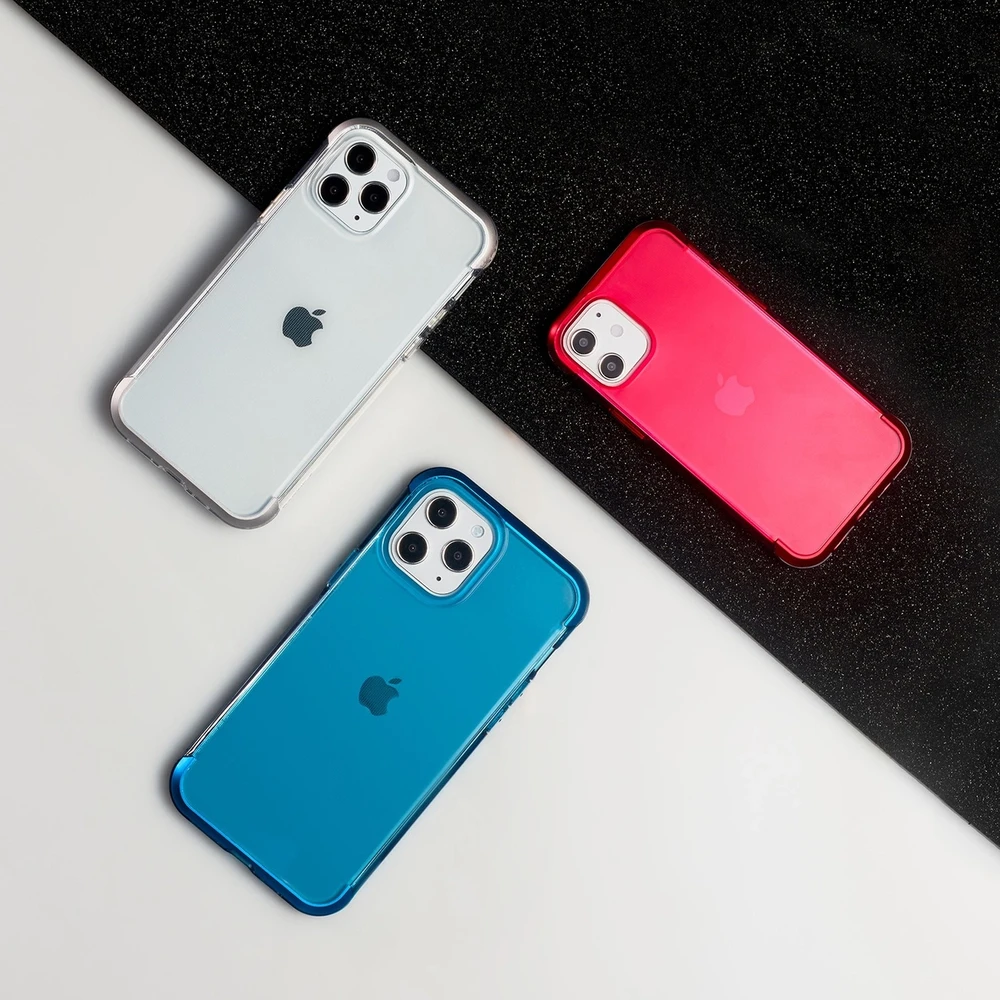 Raptic X-Doria Air Apple iPhone 14 Plus armored dėklas telefonui sidabrinės spalvos