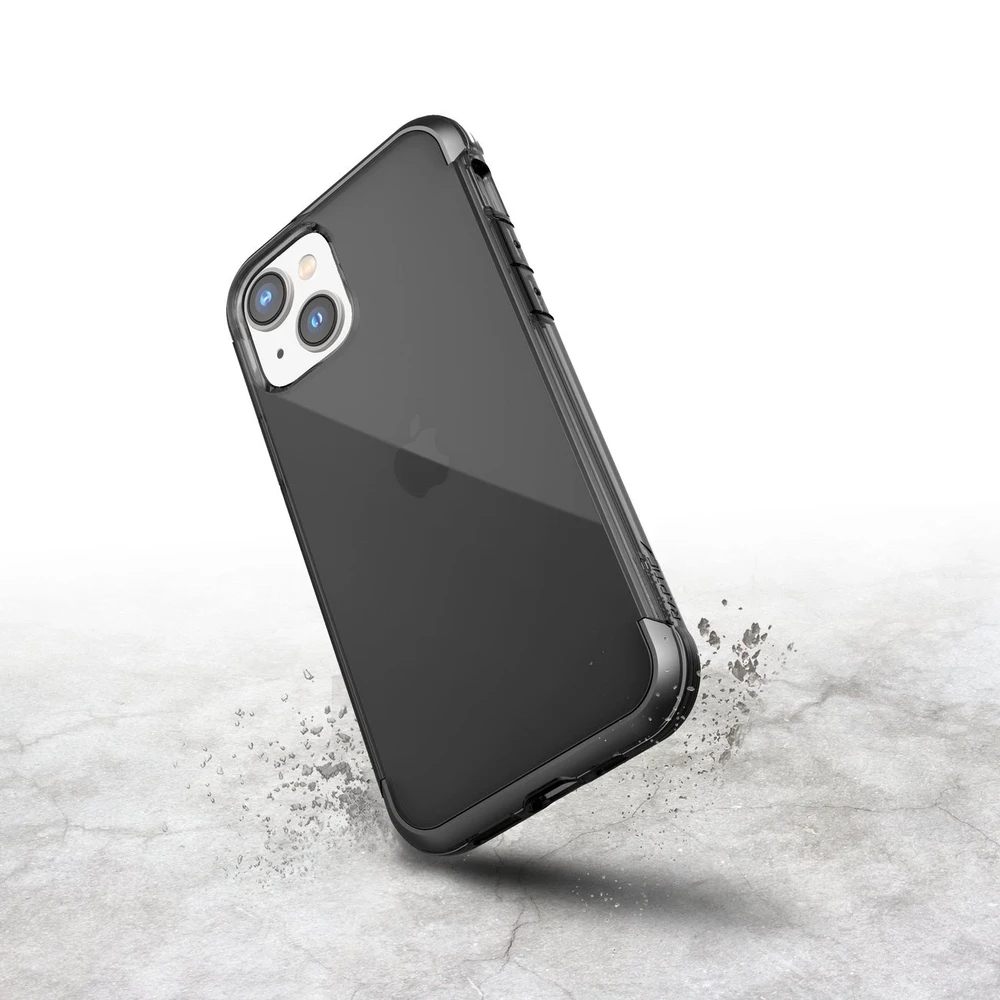 Raptic X-Doria Air Apple iPhone 14 armored dėklas telefonui pilkos spalvos