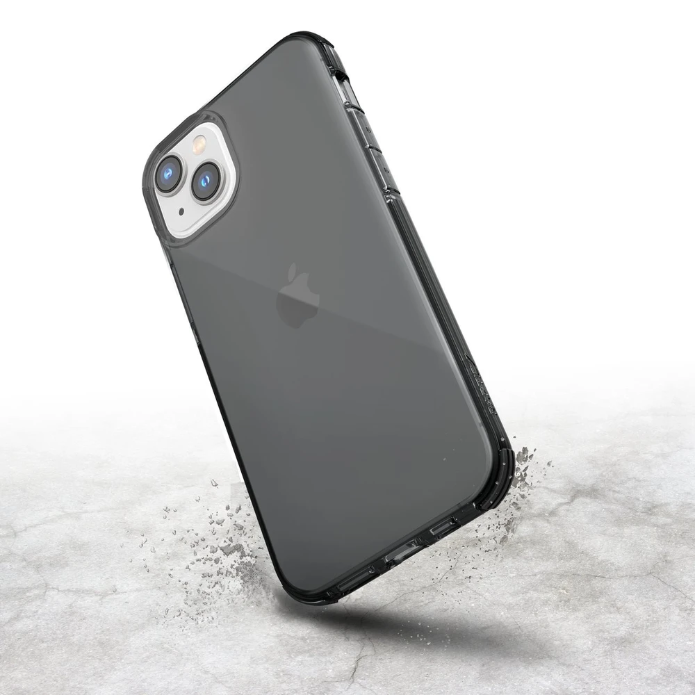 Raptic X-Doria Clear Apple iPhone 14 Plus armored dėklas telefonui pilkos spalvos