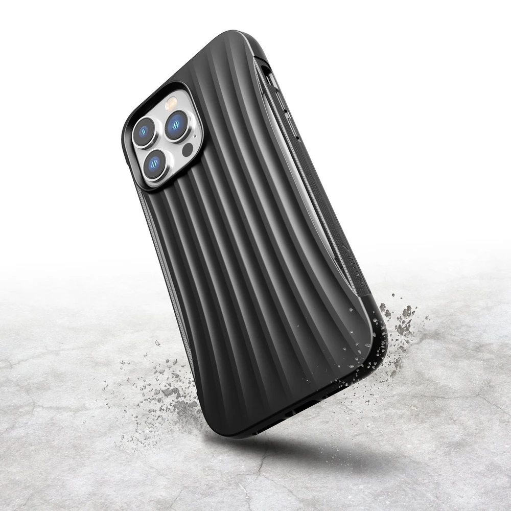 Raptic X-Doria Clutch Apple iPhone 14 Pro Max dėklas telefonui juodos spalvos
