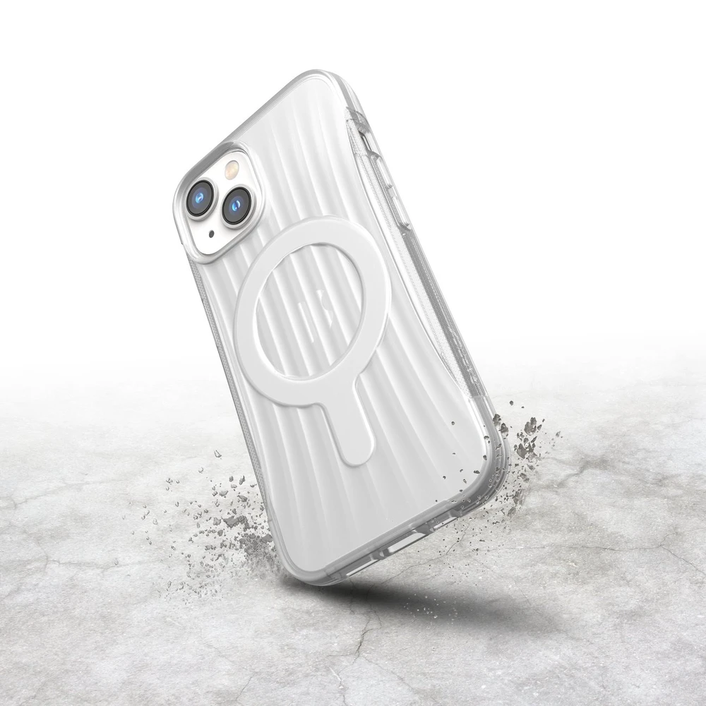 Raptic X-Doria Clutch Apple iPhone 14 su MagSafe dėklas telefonui skaidrus