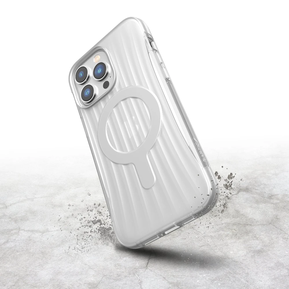 Raptic X-Doria Clutch Apple iPhone 14 Pro Max su MagSafe dėklas telefonui skaidrus
