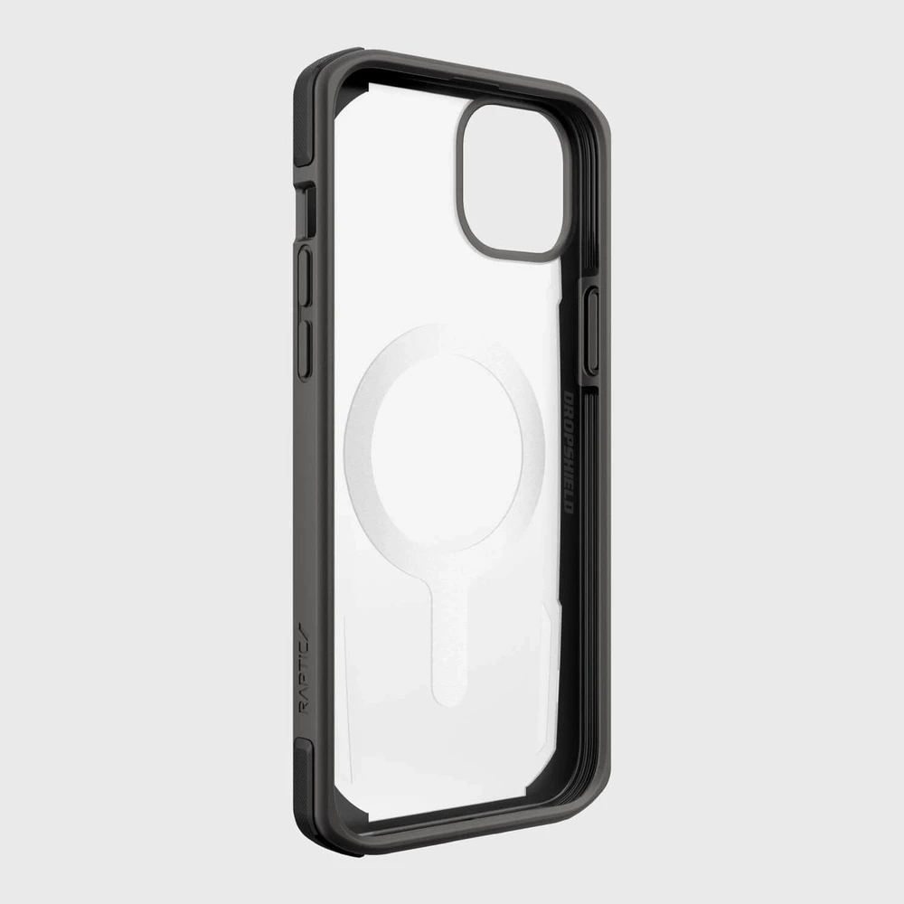 Raptic X-Doria Secure Apple iPhone 14 Plus su MagSafe armored dėklas telefonui juodos spalvos