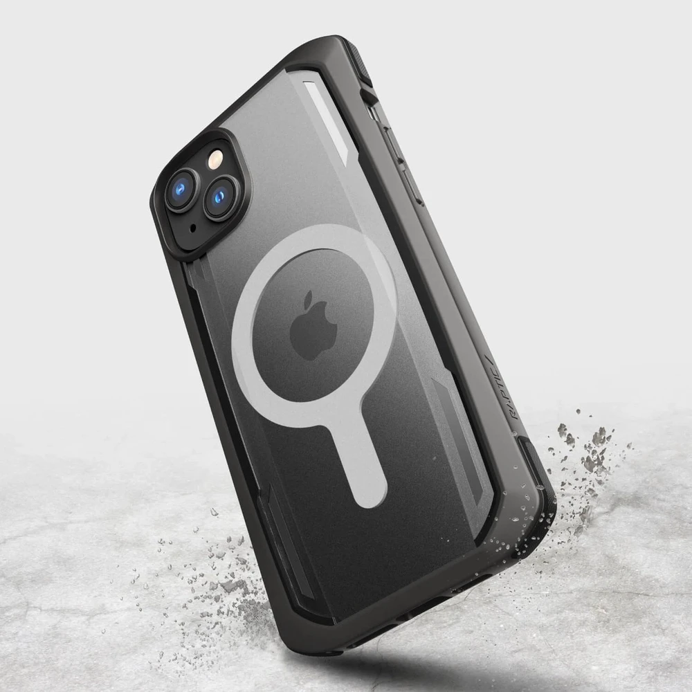 Raptic X-Doria Secure Apple iPhone 14 Plus su MagSafe armored dėklas telefonui juodos spalvos