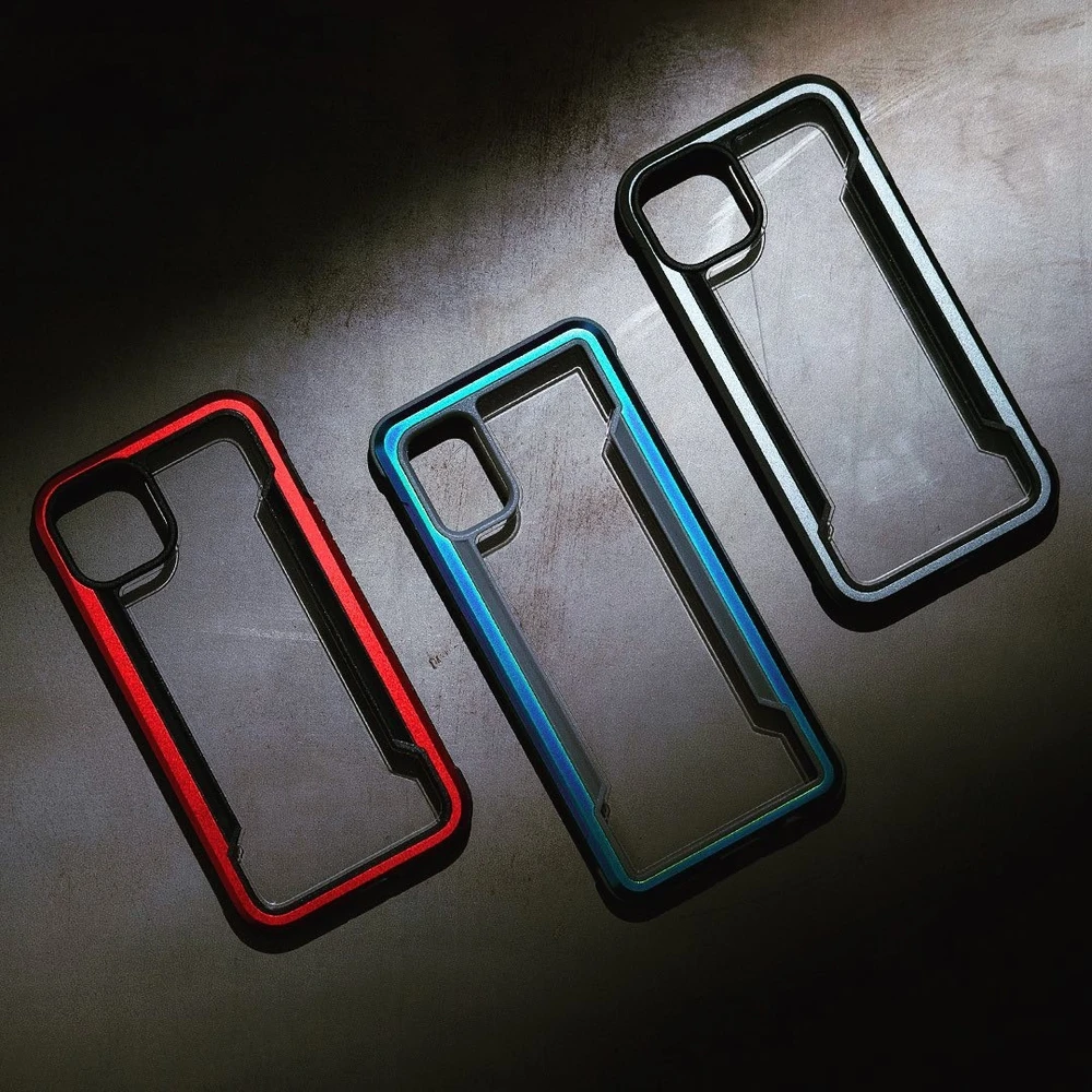 Raptic X-Doria Shield Apple iPhone 14 Plus armored dėklas telefonui mėlynos spalvos