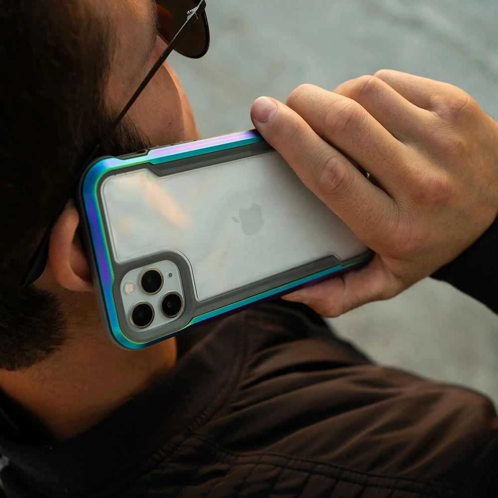 Raptic X-Doria Shield Apple iPhone 14 Pro Max armored dėklas telefonui juodos spalvos