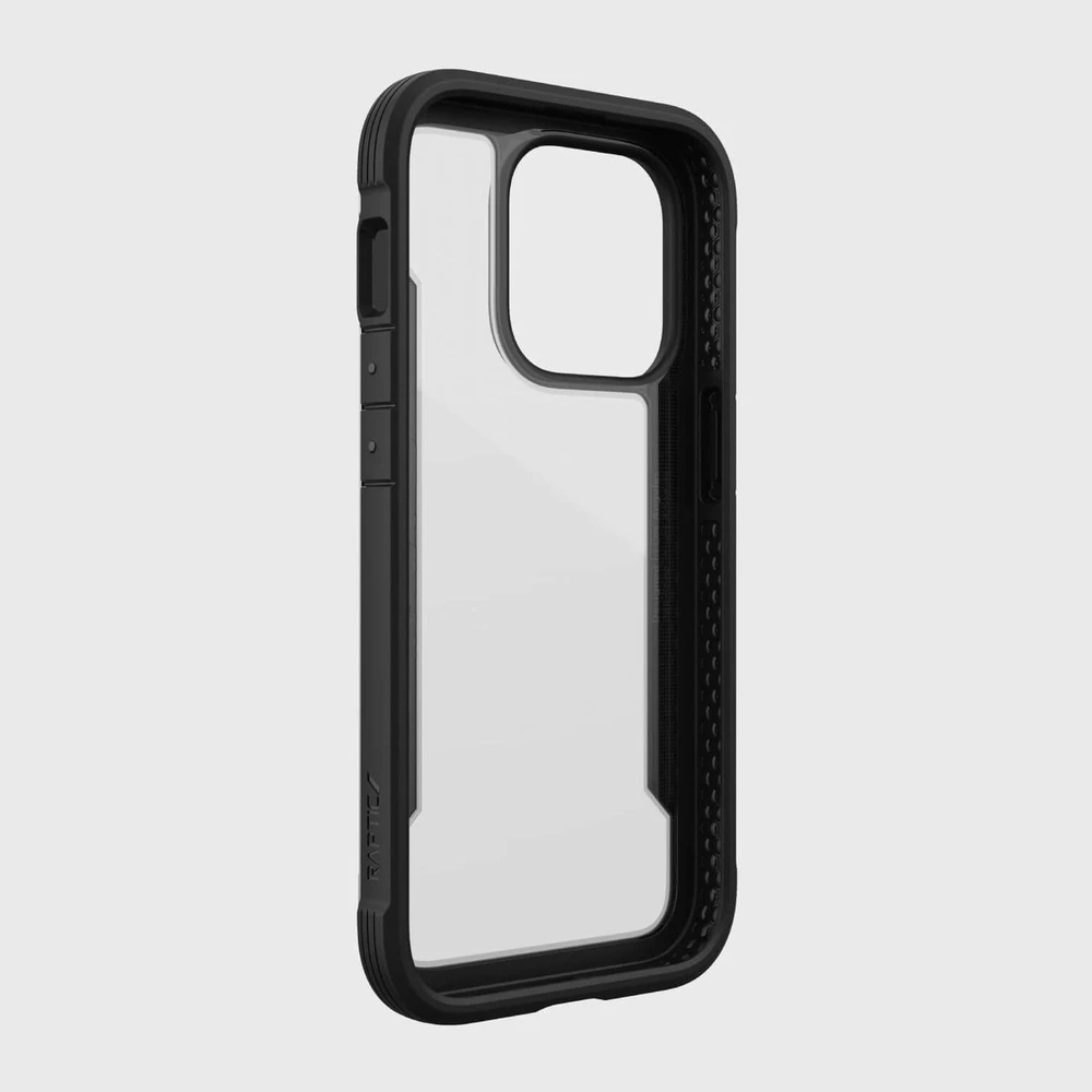 Raptic X-Doria Shield Apple iPhone 14 Pro armored dėklas telefonui juodos spalvos
